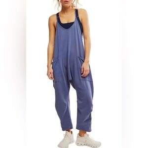 FREE PEOPLE Hot Shot Onesie in Blue XS